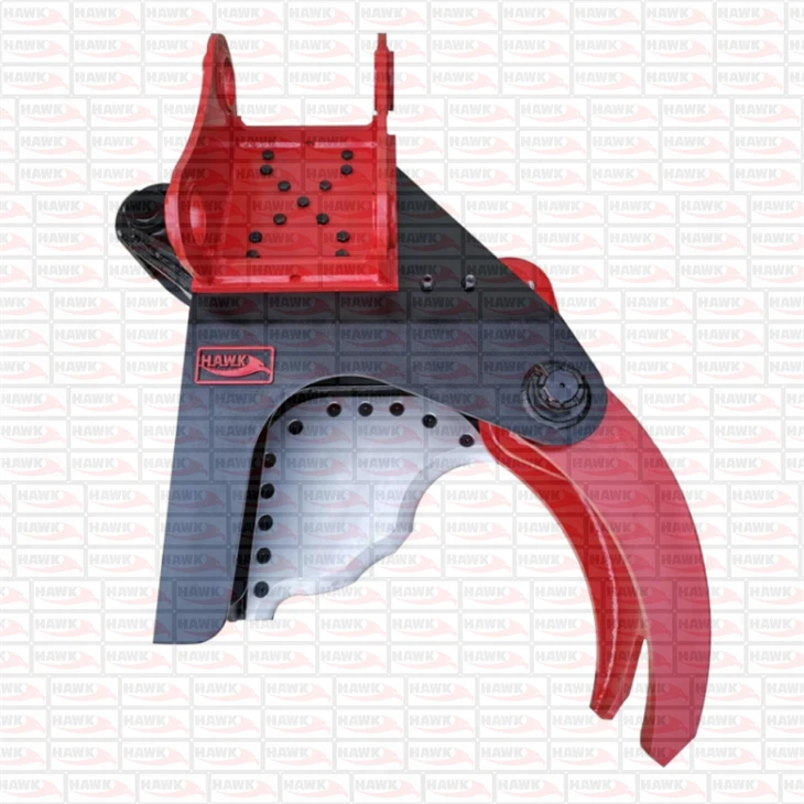 Mini Digger Mounted Tree Cutting Shear