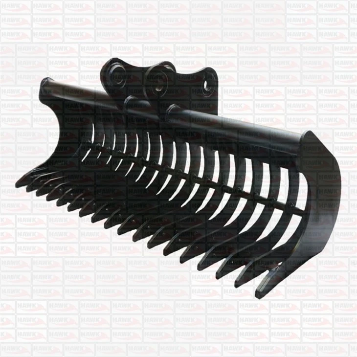 16-22 Tonne Excavator Land Rake Bucket