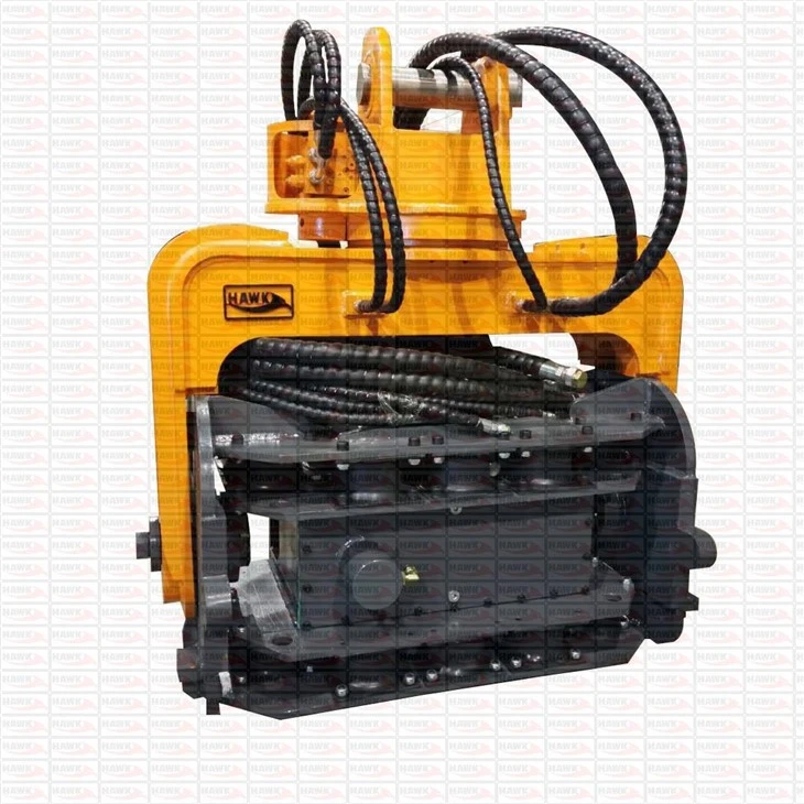 Excavator Vibratory Pile Hammer Drive