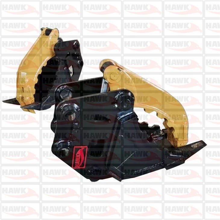 Hawk03 Excavator Attachments Hydraulic Grab Bucket