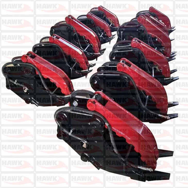 Hawk10 Excavator Attachments Hydraulic Grab Bucket